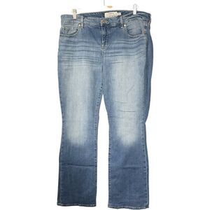 Torrid Denim Medium Wash Slim Boots Jeans